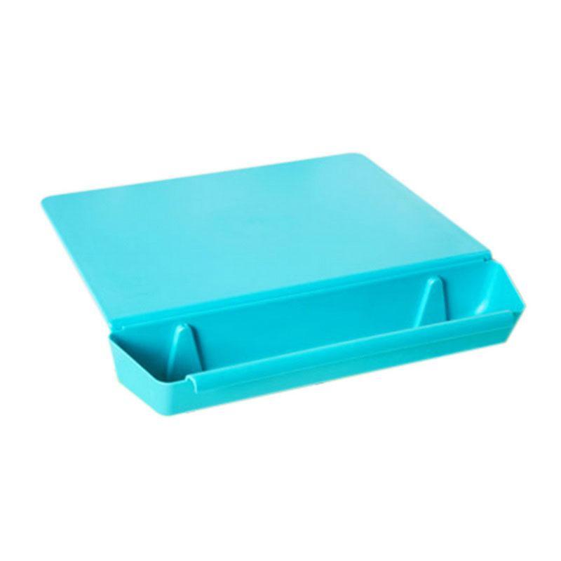 BREEZYLIVE 2-in-1 Antimicrobial Kitchen Cutting Board with Detachable Scrap Bin