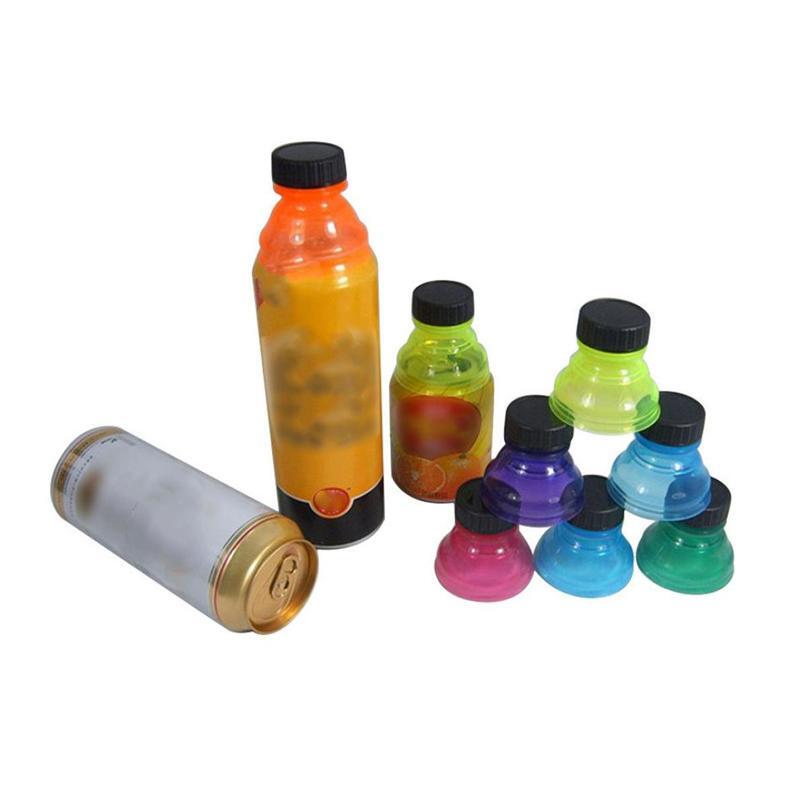 6pcs Reusable Soda Beverage Can Bottle Top Lid