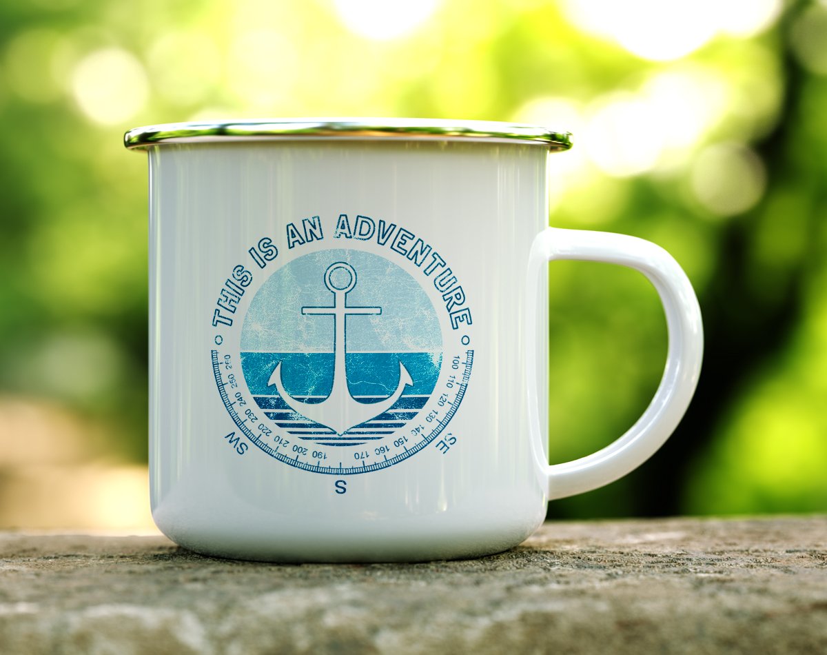 This is an Adventure Camp Mug0001