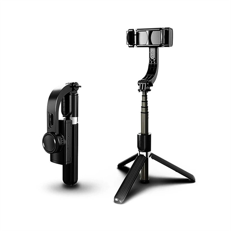 L08 Phone Stabilizer 3 in 1 Selfie Stick Handheld Grip Stabilizer Tripod Holder With Handle Remote Selfie Stand