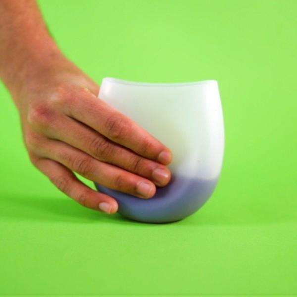 Food Grade Flexible Unbreakable Silicone Wine Glass