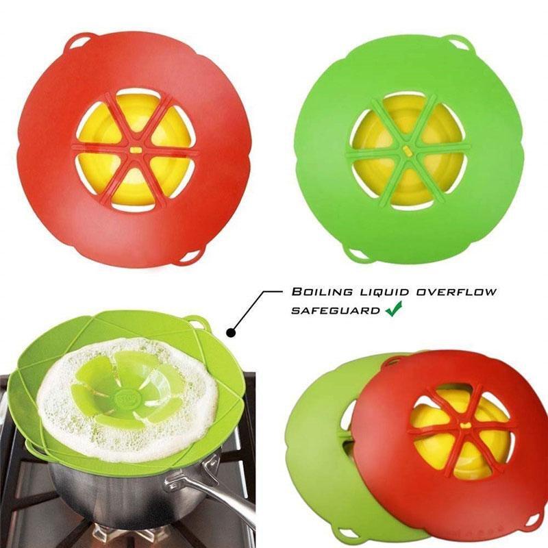 Handy Spill Stopper Lid Cover Kitchen Tool for Pans/Pots