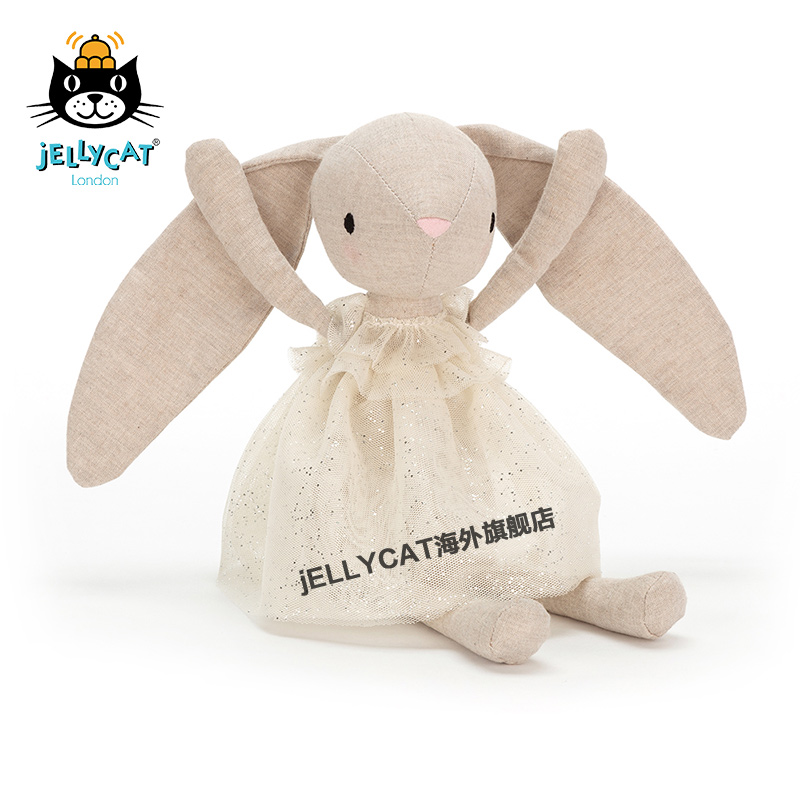 Jellycat UK's new 2019 Julie rabbit stuffed toy for children, boys and girls-1