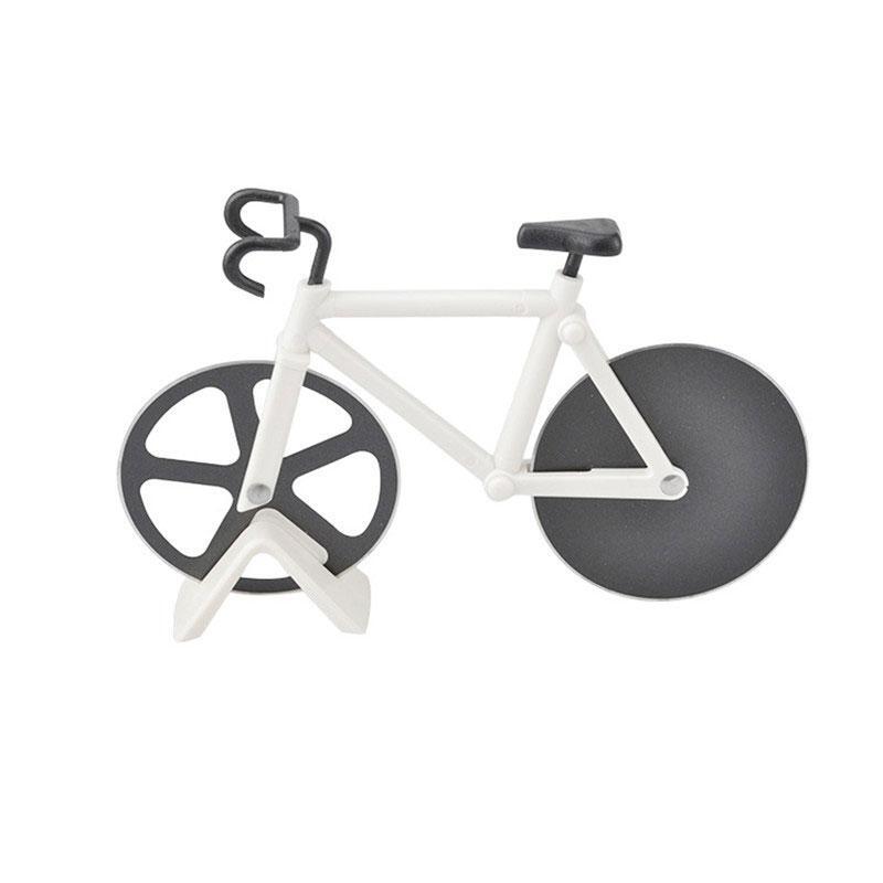 BREEZYLIVE Dual Stainless Steel Wheels Non-Stick Bicycle Pizza Slicer