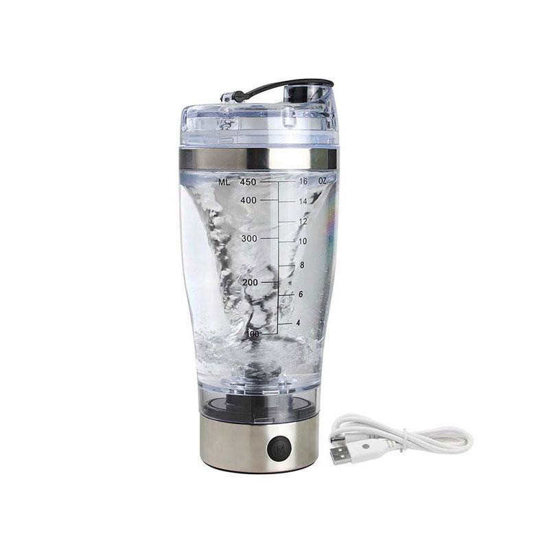 BREEZYLIVE 450ml Electric Detachable Blender Vortex Protein Shaker Bottle222