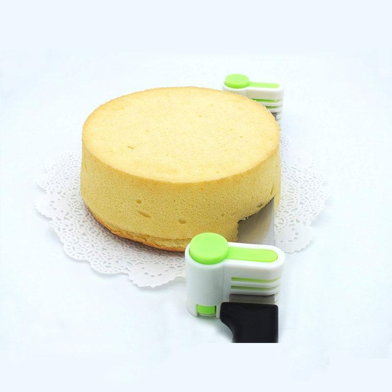 BREEZYLIVE 2 Pack 5 Layers Stratification Auxiliary Cake Slicer Fixator