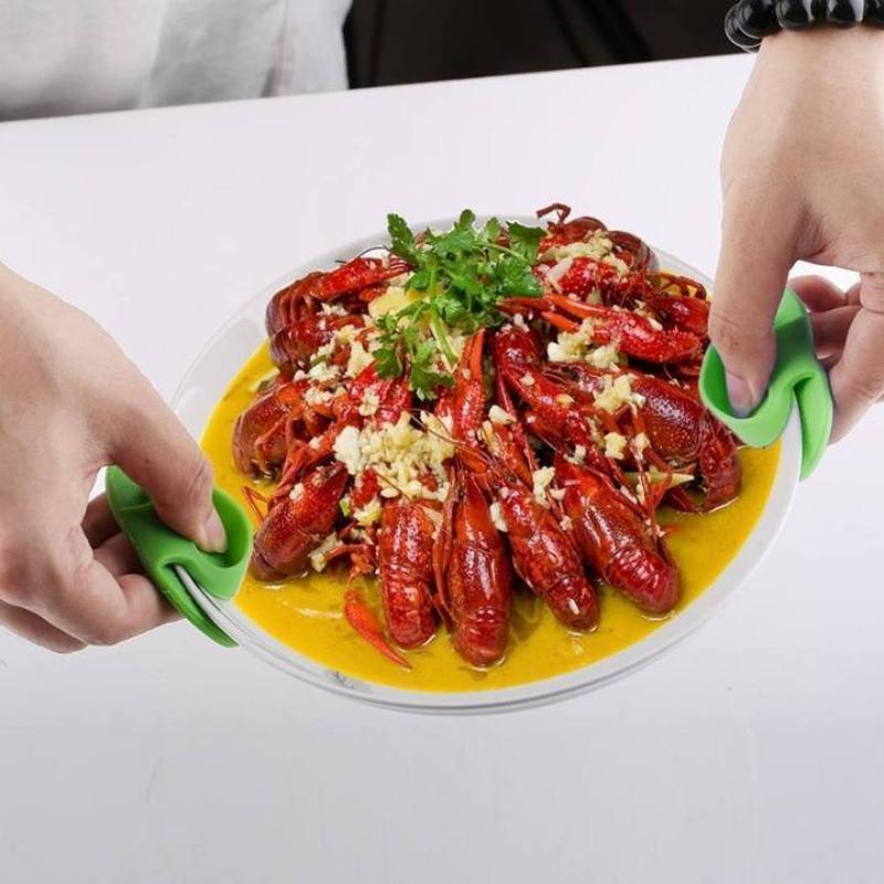 Mini Non-Slip Heat Resistant Cooking Pinch Mitt Gloves for Kitchen