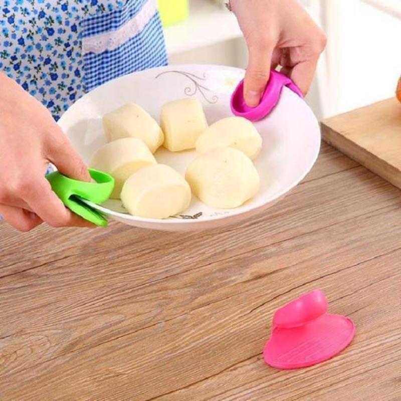 Mini Non-Slip Heat Resistant Cooking Pinch Mitt Gloves for Kitchen