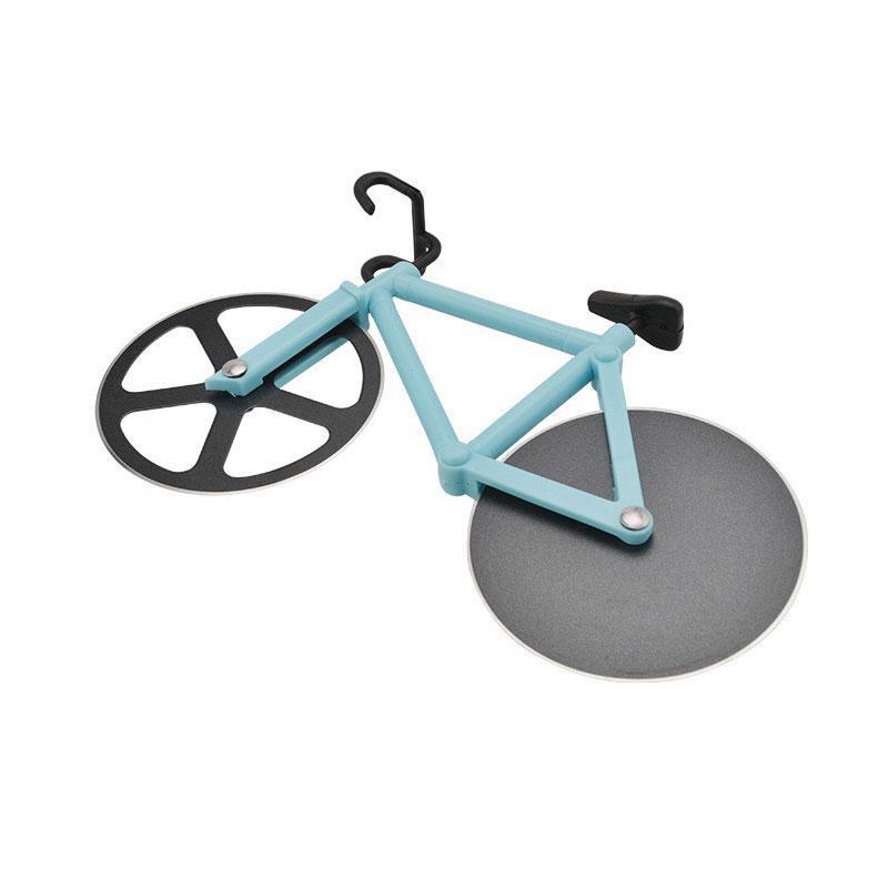 BREEZYLIVE Dual Stainless Steel Wheels Non-Stick Bicycle Pizza Slicer