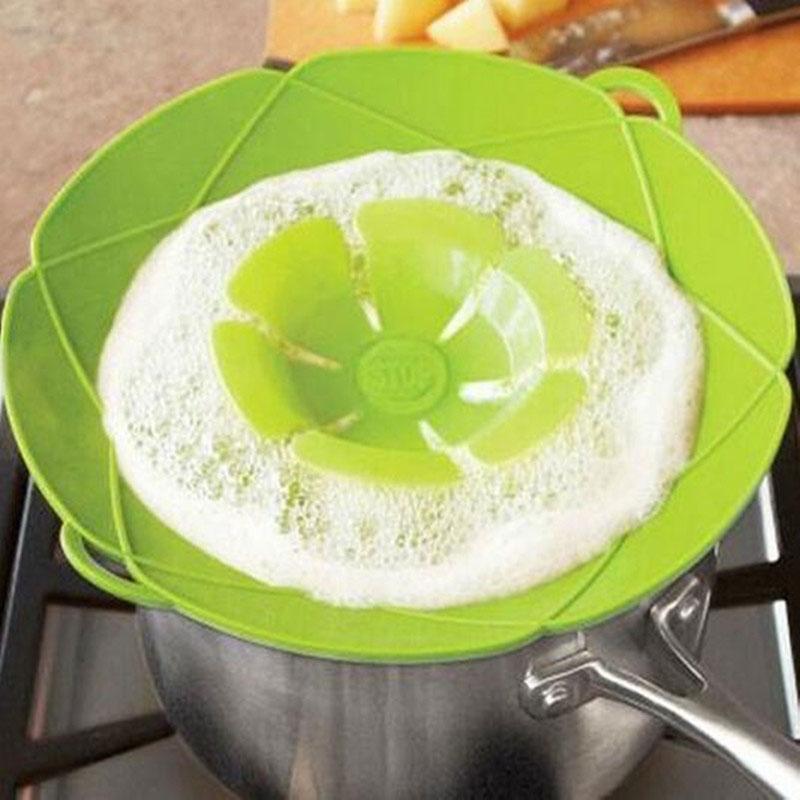 Handy Spill Stopper Lid Cover Kitchen Tool for Pans/Pots