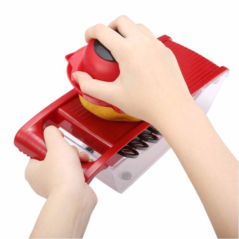 BREEZYLIVE Adjustable Fruit Vegetable Mandoline Julienne Slicer As Seen On TV