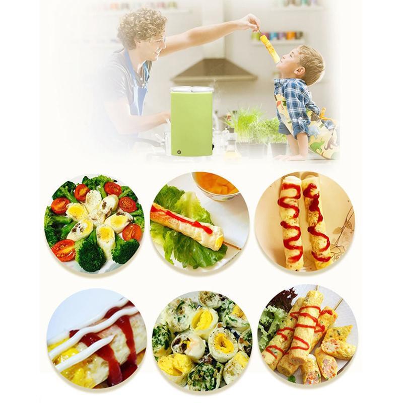 Non-Stick Electric Automatic Egg Roller Quick Omelette Maker