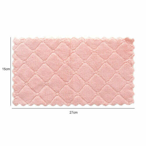 لياف دقيقة ذات قدرة كبيرة على الامتصاص المطبخ طبق القماش المنزلية تنظيف منشفة مجموعة ماصة خرقة منشفة للأطباق