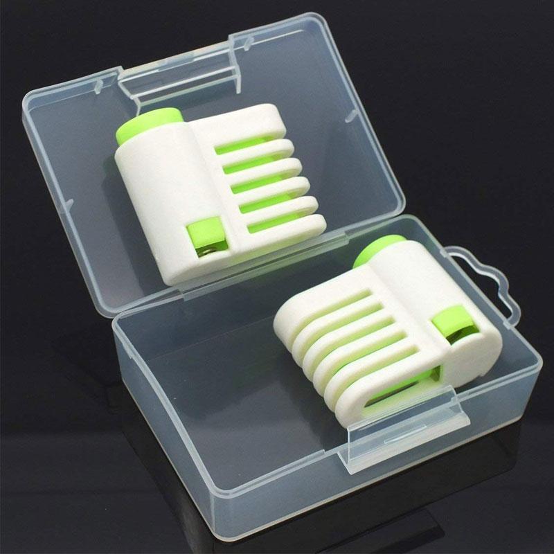 BREEZYLIVE 2 Pack 5 Layers Stratification Auxiliary Cake Slicer Fixator