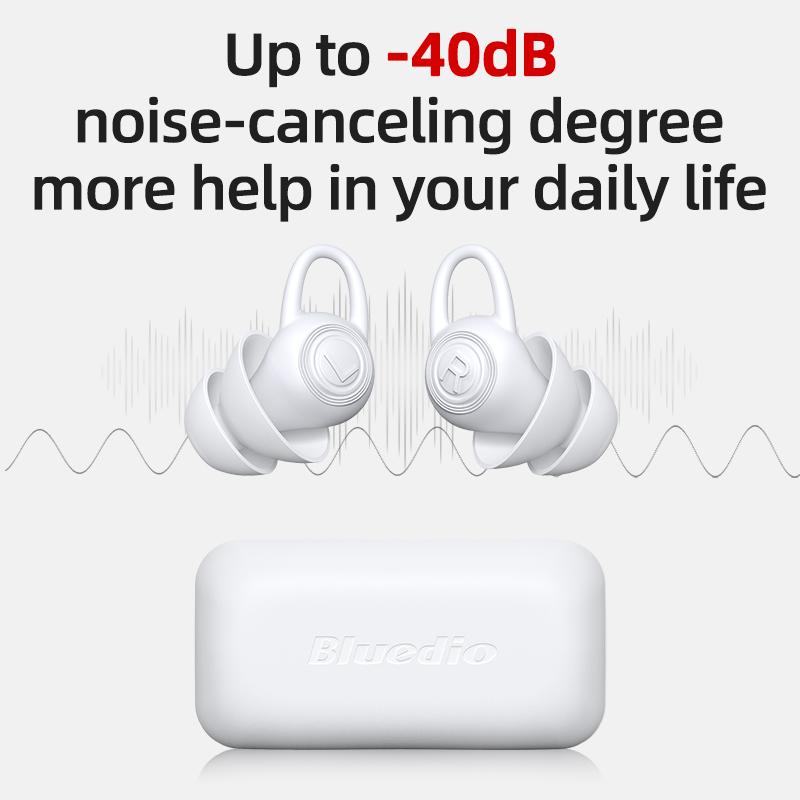 Bluedio NE 40dB Noise Reduction Sound Insulation Silicone Ear Plugs