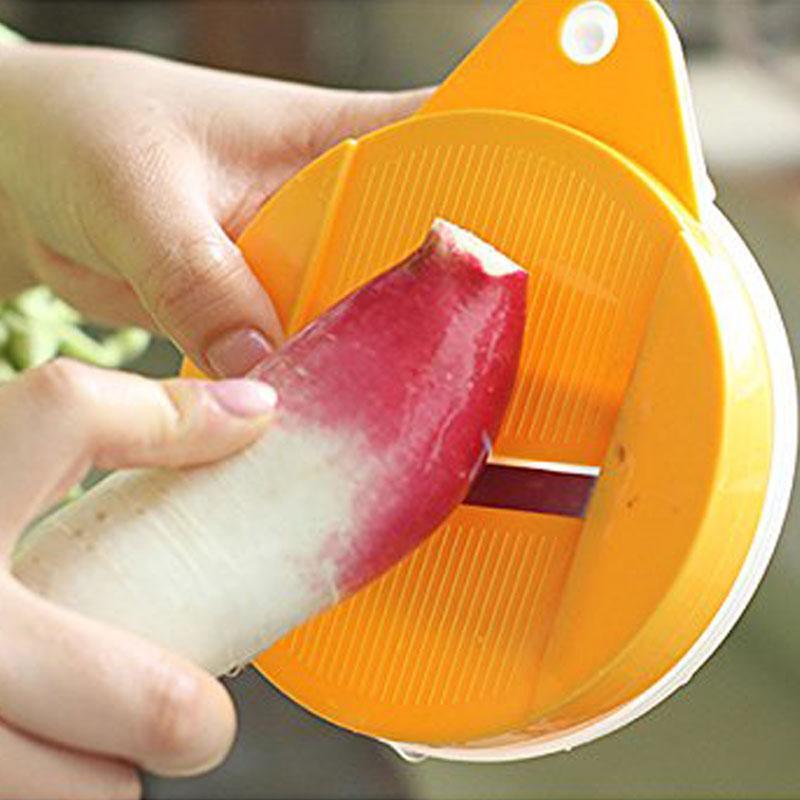 BREEZYLIVE 3-in-1 36 Slots Fat Free Microwave Potato Chips Maker Plate and Slicer