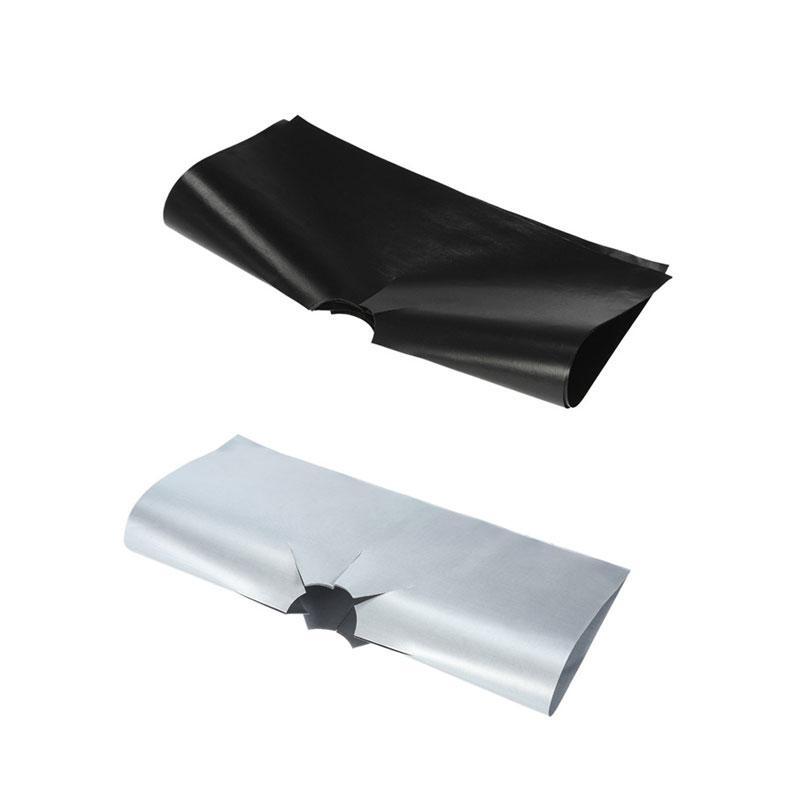 BREEZYLIVE 4 Pcs Non-Stick Heat-Resistant Reusable Washable Stovetop Burner Cover