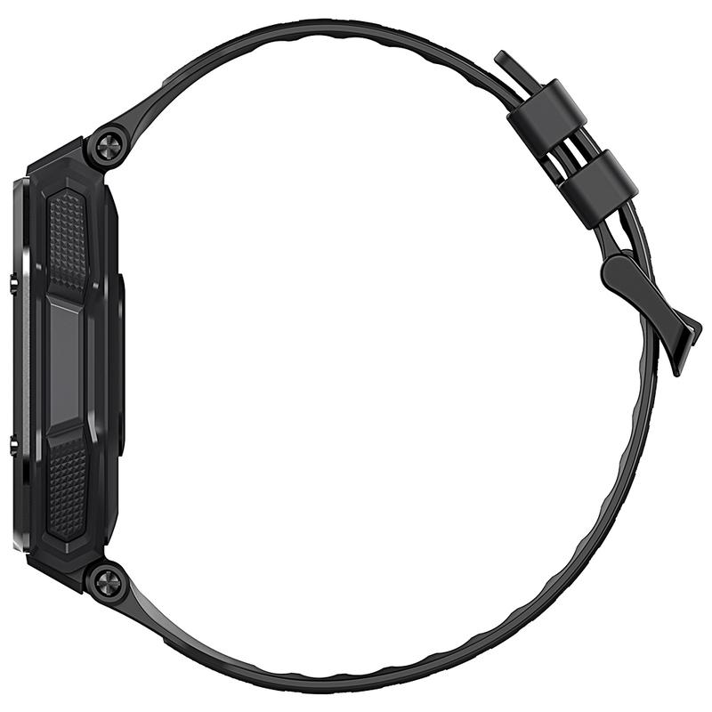 Kospet® Rock 1.69 inch Large Screen Heart Rate Blood Pressure SPO2 Monitoring Bluetooth 5.0 Three-Proof Outdoor Smartwatch