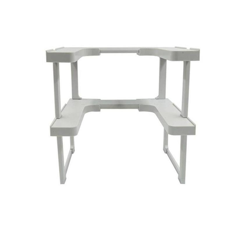 Expandable Plastic Spice Rack and Cabniet Organizer