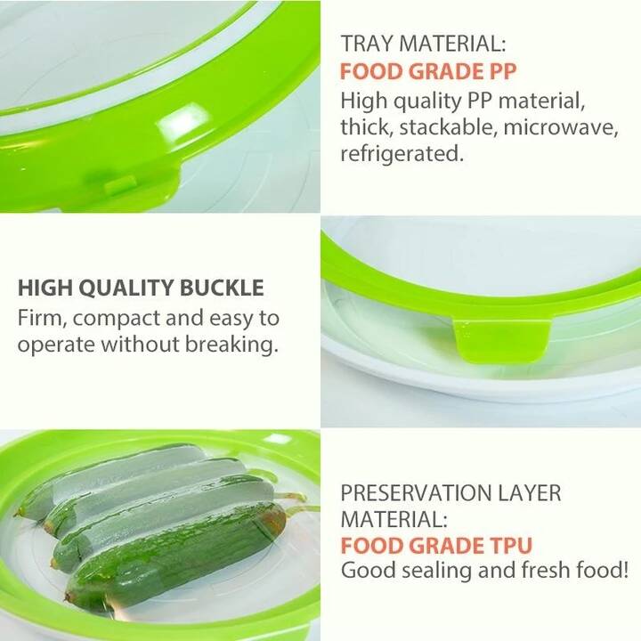 ADailyL - Round Food Preservation Tray