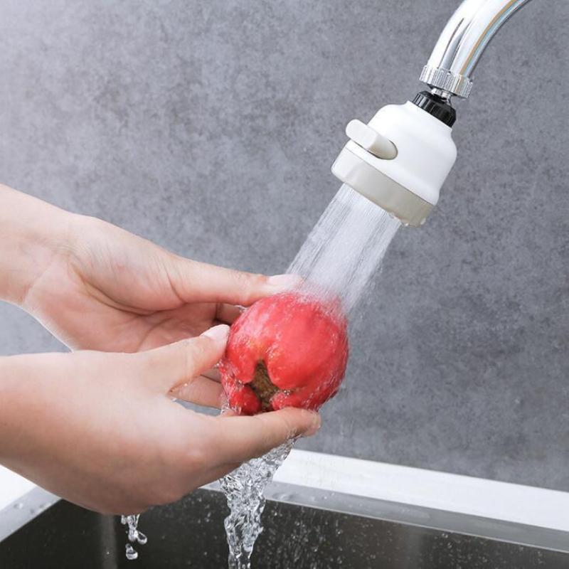 BREEZYLIVE 360 Degree Moveable Magic Faucet with 3 Spraying Modes